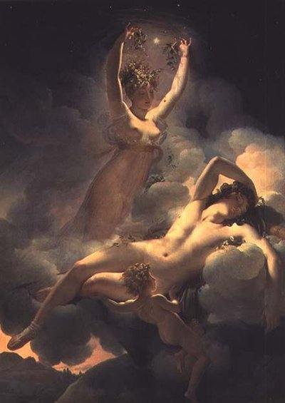 Aurora en Cephalus door Pierre Narsise Gerain